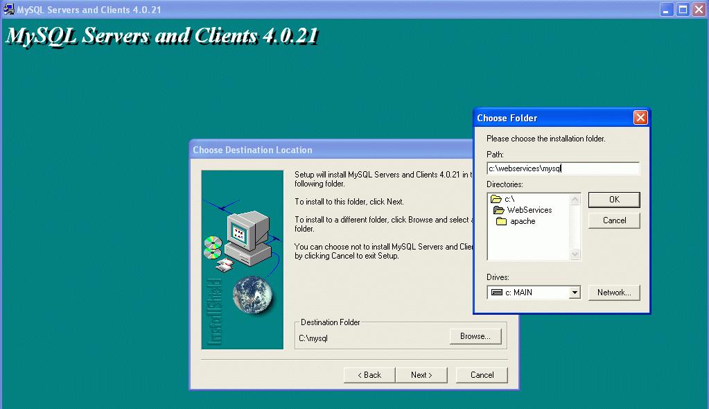 C:\WebServices\mysql.