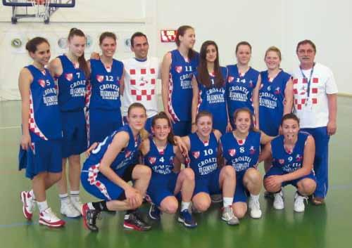 Ovogodišnja čast predstavljanja Hrvatske pripala je košarkašicama III. gimnazije. U konkurenciji od 24 ekipe hrvatske predstavnice izborile su, pod vodstvom prof.