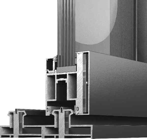 system for fixed and tilt & casement typologies. Designed with high stiffness profiles and with the possibility of bearing heavy type windows of up to 00Kg.