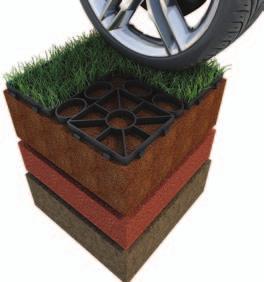 07 TURF PROTECTION is ideal to transform a turf into a parking lot or into a driveway, without the preparation of a specific subsoil.