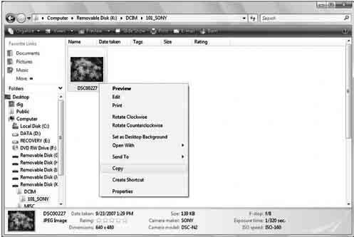 1 Kliknite na položku [Open folder to view files] (v systéme Windows XP: [Open folder to view files] t [kliknite na možnosť [OK]), keď sa na pracovnej ploche automaticky zobrazí obrazovka sprievodcu.