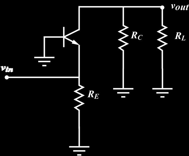 AC analiza r R = r ( R r ) RC RL Av = ( RE re) r A i e 25mV = I
