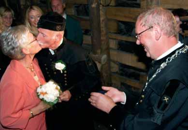 DOGODKI Muzej premogovništva Slovenije Zlata poroka zakoncev Švajgelj 18. junija, prav na 50. obletnico poroke, sta v podzemlju Muzeja premogovništva Slovenije, na prvi sceni pred obličjem sv.