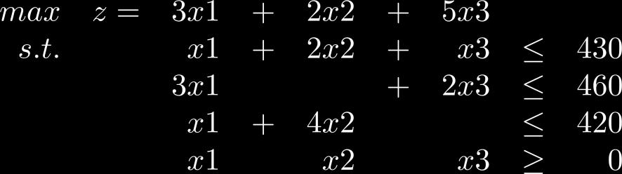 Μεταβολή στο συντελεστή κέρδους της x3 Έστω ότι ο συντελεστής κέρδους της μεταβλητής x3 αυξάνεται κατά Δ γίνεται δηλαδή 5+Δ Cj 3 2 5+Δ 0 0 0 Cj Basis x1 x2 x3 s1 s2 s3 RHS 2 x2-1/4 1 0 1/2-1/4 0 100