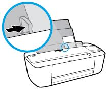 3. Σύρετε τον οδηγό πλάτους χαρτιού προς τα δεξιά, μέχρι να σταματήσει στην άκρη του χαρτιού. 4.