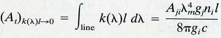 خیلی بیش از عرض خط جذبی است c At s انتگرال صورت برابر با At و