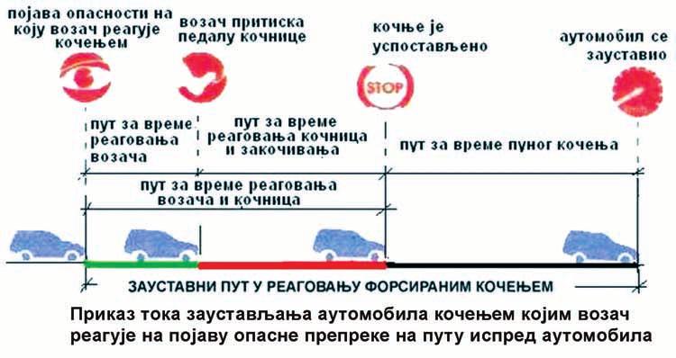 Возач У саобраћају су рефлекси веома значајни.