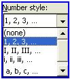 Text position: Thay đổi vị trí từ dòng văn bản đến số thứ tự. 3.