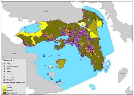 6.4 Ανασκόπηση πιέσεων και επιπτώσεων Σύµφωνα µε τα οριζόµενα στην Οδηγία 2000/60/ΕΚ και ειδικότερα στο άρθρο 4 αυτής, βασικό περιβαλλοντικό στόχο αποτελεί η επίτευξη καλής κατάστασης (οικολογικής