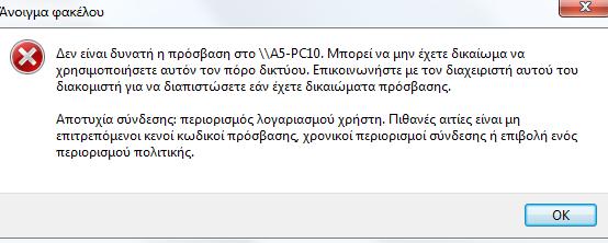 Επιλζγουμε Οικιακό Δίκτυο ςτθν περιοχι Δίκτυο και ςτθ ςυνζχεια Επιλζγουμε Προβολι Πλιρουσ Χάρτθ ϊςτε να δθμιουργιςουν τα WINDOWS το χάρτθ δικτφου τθσ οικιακισ μασ ομάδασ όπωσ ςτθν εικόνα που είναι