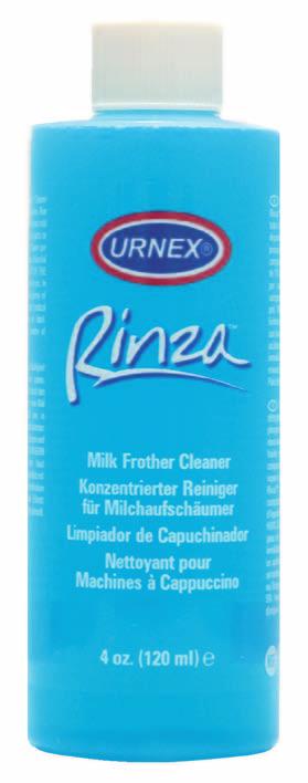 Urnex Rinza Καθαριστικό Συστήματος Γάλακτος Milk Frother Cleaner KΑΘΑΡΙΣΤΙΚΑ ΟΙΚΙΑΚΗΣ ΧΡΗΣΗΣ / HOME USE CLEANERS Καθαριστικό υπολειμμάτων γάλακτος. Διασπά την συσσωρευμένη πρωτεΐνη του γάλακτος.