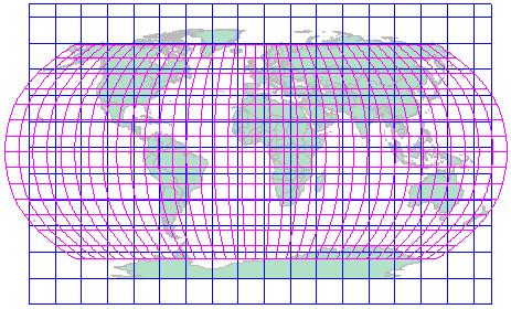 kartgrafska mreža 35 Zadatak kartografskih preslikavanja je da ustanovi ovisnost između koordinata točaka na Zemljinom elipsoidu i