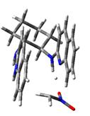 Figure 33. ωb97x-d/6-31g(d) calculated deprotonation transition states. The transition state TS-E2 was more stable than TS-E1 (ΔΔG = 0.