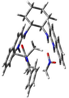 Figure 30. ωb97x-d/6-31g(d) calculated C C bond forming transition states for addition mode C.