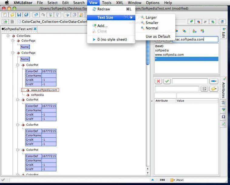 6. XMLmind XML Editor