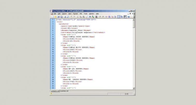 10. MoreMotion XML Editor http://www.softpedia.