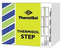 THERMISOL STEP on loodud nn ujupõrandate konstruktsioonide isolatsiooniks. Ta on elastne, piisavalt tugev ning niiskuskindel toode. Tänu oma elastsusele on STEP-plaat tõhus heliisolatsioonivahend.