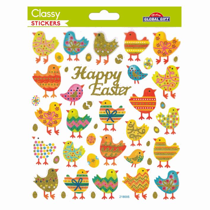 211000 1,100 CLASSY STICKERS