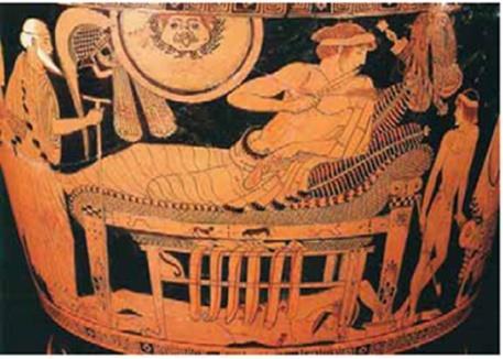 Ανατρέξτε και στη ραψωδία Ω της Ιλιάδας και διαβάστε τους στίχους 468-677, όπου παρουσιάζεται ο γέρο βασιλιάς Πρίαμος να ικετεύει τον φονιά του γιου του, Αχιλλέα.