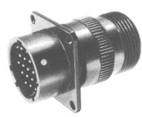 ox Mounting Receptacles 50T 62G-50T 4-hole flange mounting with threaded shell to accept standard cable accessories. c sq. D TP Sq. E dia. ± 0.0 (± 0.254) F ±0 005 G dia. Y dia.. 0.978 0.062 0.817 0.
