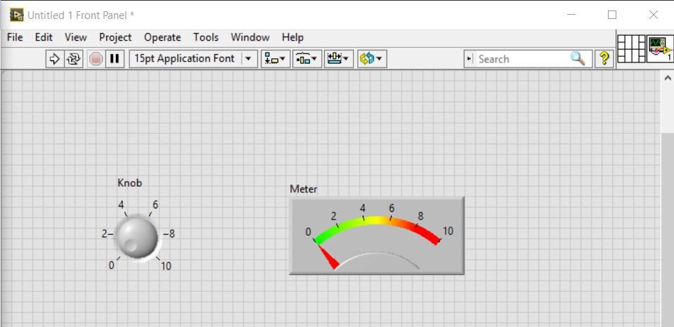 3. ΜΕΤΡΗΣΕΙΣ ΜΕ ΤΗ ΧΡΗΣΗ ΤΟΥ ΛΟΓΙΣΜΙΚΟΥ LabVIEW 3.1.