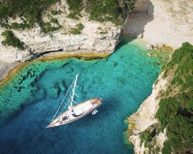 Αυτή την ποιητική φράση βάζει ο Όµηρος στα χείλη του θεού Ηφαίστου για να δείξει την ευγνωµοσύνη και την ικανοποίηση του Θεού που διωγµένος από τον Όλυµπο βρήκε εδώ φιλοξενία και συµπαράσταση από