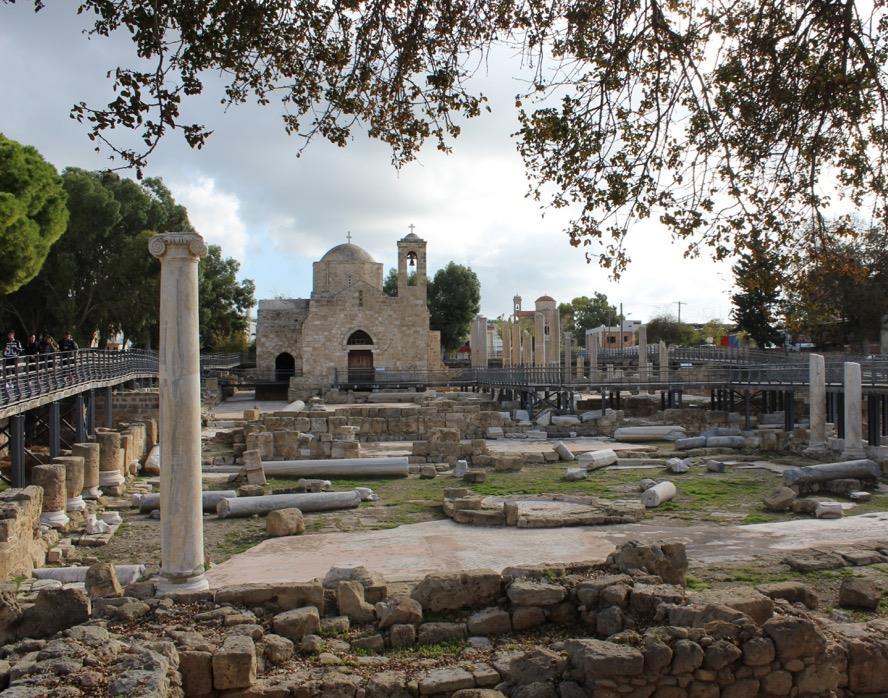 Ιστορία του Ναού Είναι κτισμένος στο βορειοανατολικό μέρος της