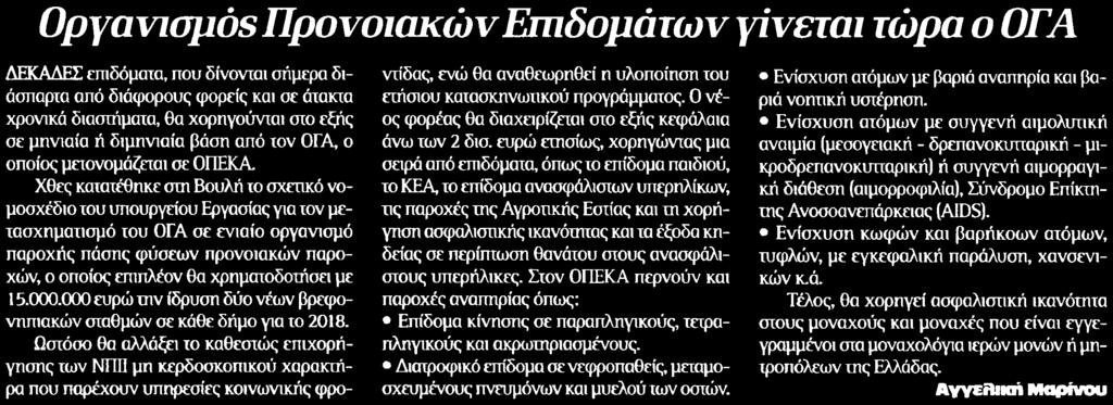 ΓΙΝΕΤΑΙ ΤΩΡΑ Ο ΟΓΑ Μέσο:.