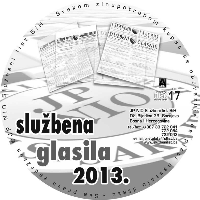 Број 95 - Страна 72 С Л У Ж Б Е Н И Г Л А С Н И К Б и Х Уторак, 9. 12. 2014. АГЕНЦИЈА ЗА АНТИДОПИНГ КОНТРОЛУ БОСНЕ И ХЕРЦЕГОВИНЕ 1432 Одлука о Листи забрањених средстава за 2015.