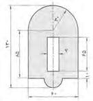 + L7 = 120+ 120+ 120+ 120= 480mm LB = L2+ L4 + L6+ L8 = =π d = 3 / 14 60= 188 / 4mm U = LA + L B = 480+ 188 / 4 = 668 / 4mm محیط خارجی مرحلۀ دوم: