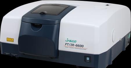 6 Λήψη φασμάτων με χρήση Φασματοσκοπίας Υπερύθρου με μετασχηματισμό Fourier, FTIR Τα φάσματα λήφθηκαν σε φασματοφωτόμετρο Jasco 6100, συνδεδεμένο με ηλεκτρονικό υπολογιστή με λογισμικό Spectra