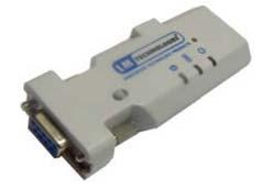 Un alt modul Bluetooth care poate fi utilizat în aplicaţii cu microcontrollere este adaptorul serial LM058, figura 10.8. Acest adaptor este conform cu specificaţiile v2.