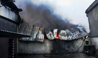 Λαγκαδά, ενώ από την πυρκαγιά προκλήθηκαν εκτενείς υλικές ζημιές στον εξοπλισμό, στις εγκαταστάσεις και στα προϊόντα των επιχειρήσεων.
