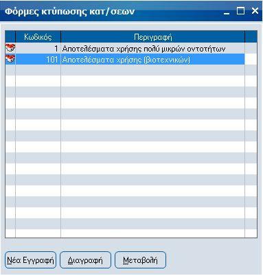 Με την ολοκλήρωση του υπολογισμού, εμφανίζετε η οθόνη με τα υπολογισμένα από την εφαρμογή ποσά σε κάθε κονδύλι της κατάστασης.