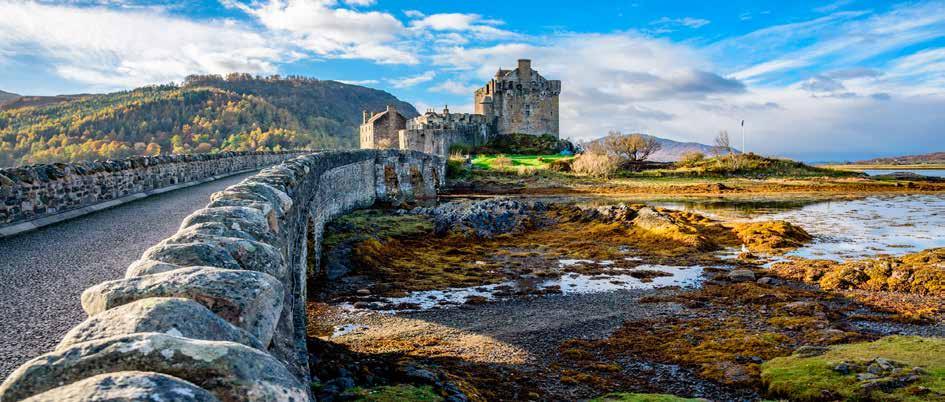 ΣΚΩΤΙΑ HIGHLANDS ΙΡΛΑΝΔΙΑ 7 ΗΜΕΡΕΣ Εδιμβούργο - Glencoe - Fort William - Fort Augustus - Loch Ness -Inverness Forth Bridge Loch Lomond Γλασκώβη Μπέλφαστ Bru Na Boinne Δουβλίνο Cork - Cobh 1Η ΜΈΡΑ