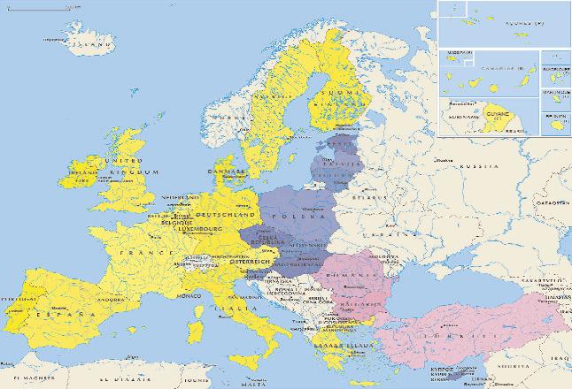 »lanice EU 10 dræave koje su 2004. postale Ëlanice EU dræave koje su uputile zahtev za pristup EU 1.3 Kopenhagenπki kriterijumi U junu 1993.