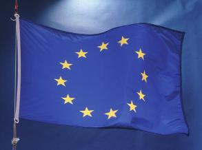 Simboli Evropske unije 1. Zastavu EU je prvo usvojio Savet Evrope kao svoju, a kasnije je prihvaêena i kao simbol Evropske unije.