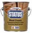 Χρώματα STATUS AQUAWOOD Προστατευτικό & συντηρητικό βερνίκι εμποτισμού νερού Βερνίκι εμποτισμού νερού, ειδικά σχεδιασμένο να συμβάλλει στην αποτελεσματική προστασία του ξύλου σε εσωτερικό και