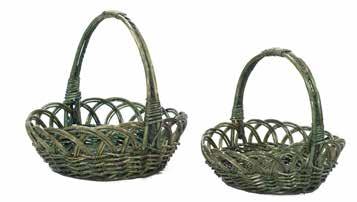 54x32x22/46cm ΚΑΛΑΘΙΑ ΚΑΒΑΣ ΣΤΡΟΓΓΥΛΑ ΜΕ ΠΛΑΪΝΑ