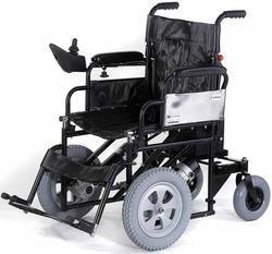 Καρέκλα με οδηγούς τις μπροστινές ρόδες (εικόνα 5.9). Οι τροχοί κίνησης βρίσκονται πιο μπροστά από κάθε είδος αναπηρικού αμαξιδίου.