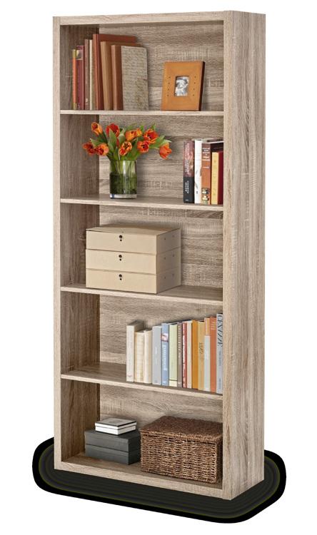 OFFICE BOOKCASES LINEAR WENGE -06 SONOMA