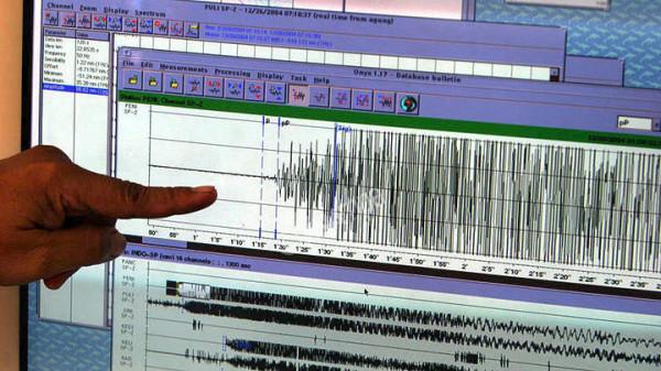 5. Περιγραφή σεισμογράφων Ένας σεισμογράφος αποτελείται από τρία κύρια μέρη: το σεισμόμετρο, το σύστημα απόσβεσης και το καταγραφικό.
