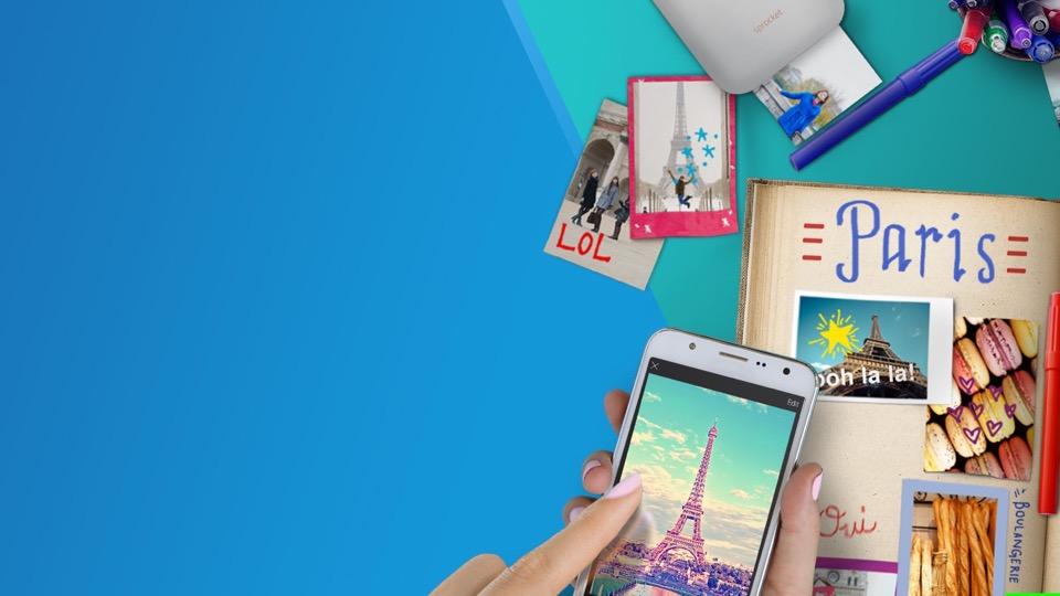 HP Sprocket App Εκτυπώστε εύκολα φωτογραφίες από τα μέσα κοινωνικής δικτύωσης Σαρώστε εκτυπωμένες φωτογραφίες και δώστε ζωή στις αναμνήσεις σας Εκτυπώσεις με προσωπικότητα