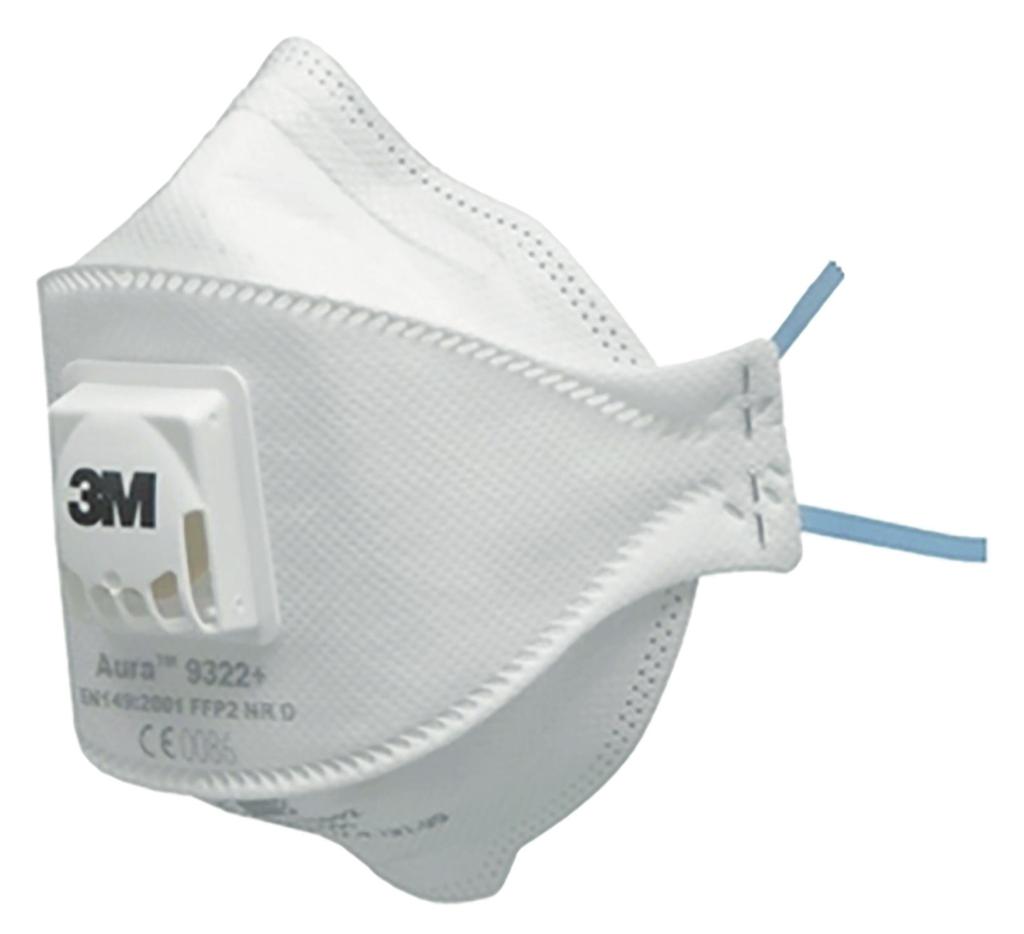 3M Μέσα Ατομικής Προστασίας 3M Aura Μάσκες Σωματιδίων Σειρά 9300+ Συνολική Εσωτερική Διαπερατότητα Ευφλεκτικότητα Δέκα άτομα εκτελούν πέντε ασκήσεις δοκιμής, ενώ φορούν τη μάσκα.