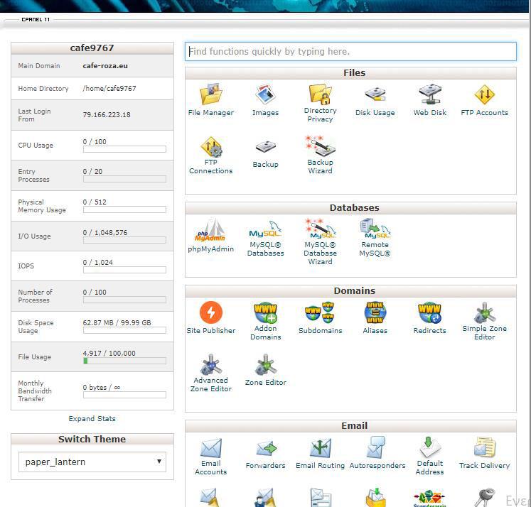 δεσθα 34 άηα α ΰεα Ϊ α βμ OpenCart - άηα 3κ cpanel Πα Ϊη κ MySQL Database εαδ βηδκυλΰκτη ηδα ίϊ β πκυ πδγυηκτη εαδ πκυ φσ κθ ίϊζκυη α κηϋθπθ η username
