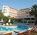 ΔIAMONΗ: 180 δωμάτια, κλιματιζόμενα, με ψυγείο, τηλέφωνο, ραδιόφωνο, σεσουάρ, και βεράντες με όμορφη θέα.