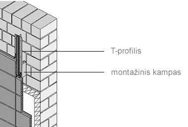 58 pav. Vertikalusis aliumininis T tipo karkasas 59 pav. Horizontalusis aliumininis karkasas 25.11.