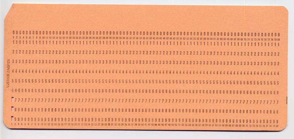 6.6 Razvoj magnetnih trakov IBM 1949: IBM je zrasel na tehnologiji luknjanih kartic in to