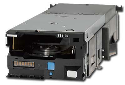 Magnetni trakovi IBM 2008: model IBM TS1130 1152 sledi na širini traku ½