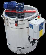 Μηχανές λεπτοκρυστάλλωσης μελιού Αναδευτήρας Inox 400kg Έχουν σχεδιαστεί για να εκτελούν τη διαδικασία της λεπτοκρυστάλλωσης